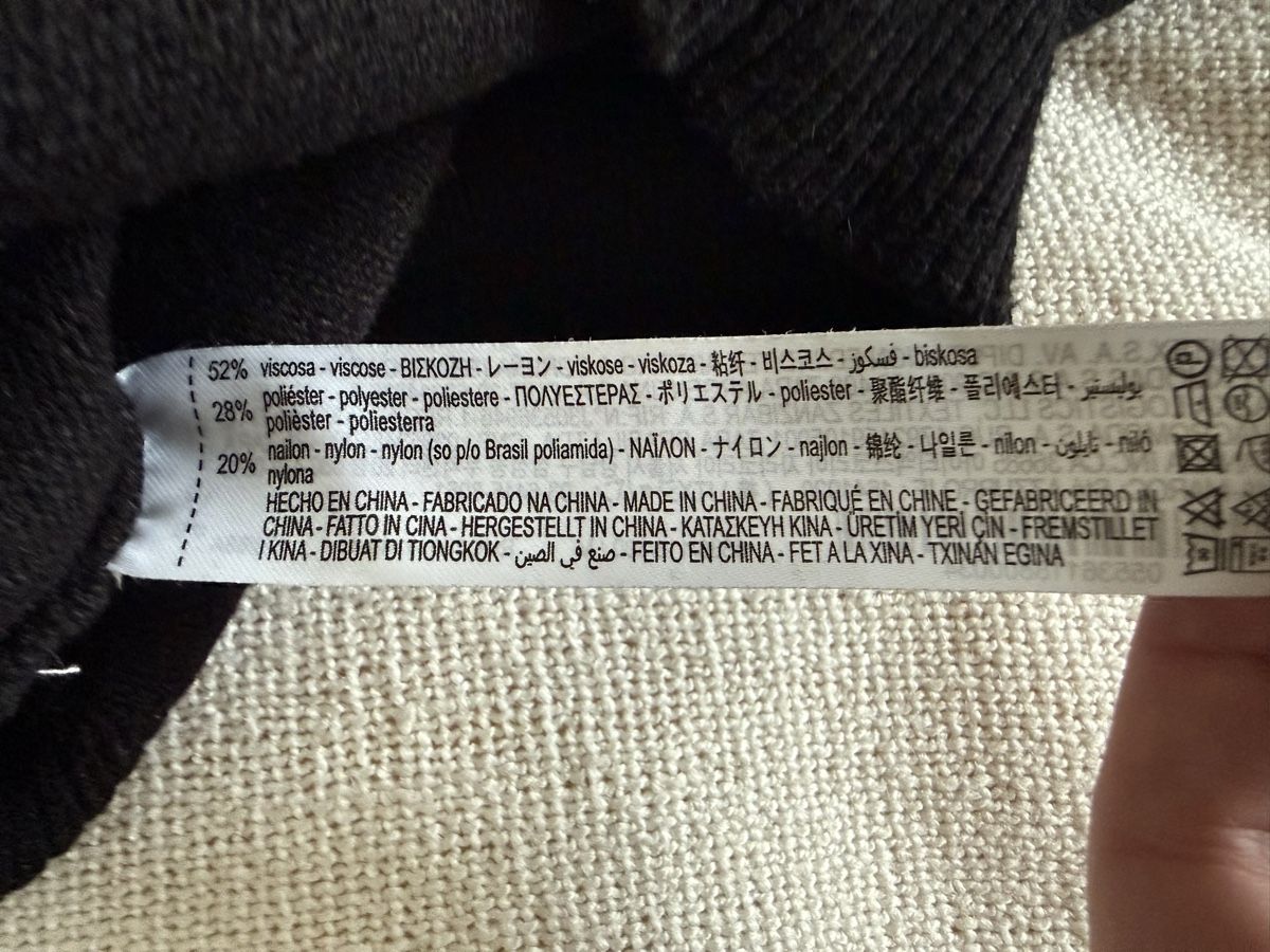 Zara Pullover & Sweatshirts: Pull à col roulé Zara noir, coupe ajustée, taille M – Gebraucht aus Châtelaine von nan_j75j 2