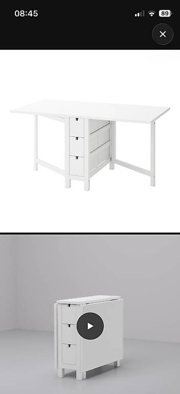 Tavoli: Table IKEA NORDEN extensible et tabourets – Usato da La Tour-de-Peilz venduto da marie_moya 1
