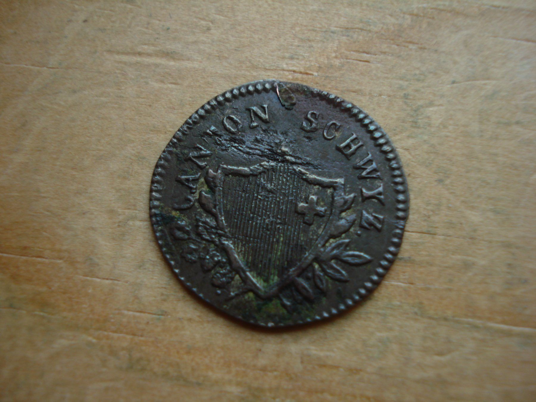 Tutti le monete: (W5) Schwyz 2 Rappen 1844 – Usato da Erlach venduto da Net-Coins 1