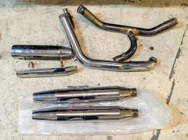 Original Harley-Davidson Dyna Auspuffanlage