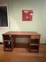 Gebrauchter, rustikaler Pult/Schreibtisch aus Holz