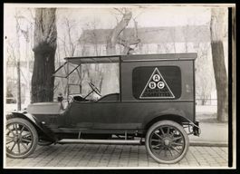 Fotografie Lieferwagen, Auto Kastenwagen