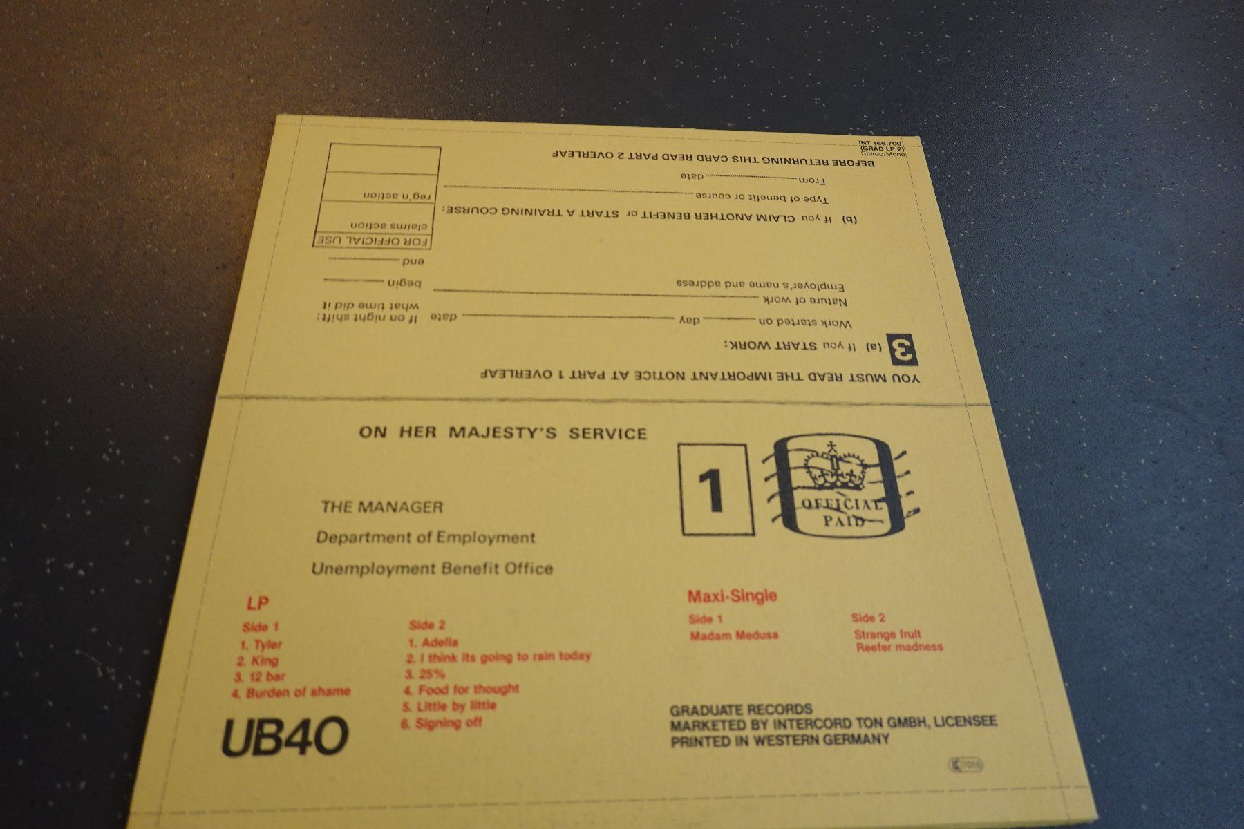 Dischi in vinile: 2x Schallplatte von UB40 'Singing Off' - Vinyl – Usato da Jona venduto da JOberg_25 4