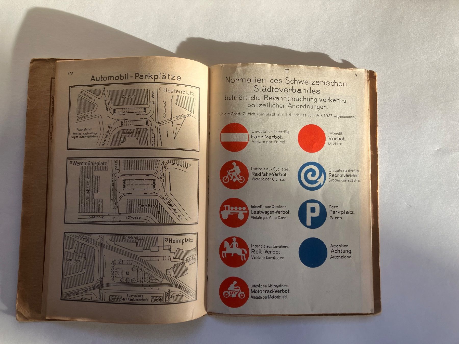 Cartoline: Verkehrsplan von Zürich – Usato da ZUERICH venduto da Carolus1 2