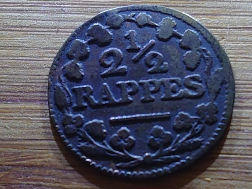 Tutti le monete: Waadt / Vaud: 2 1/2 Rappen 1809 *** – Usato da Pfungen venduto da Aguti77 1