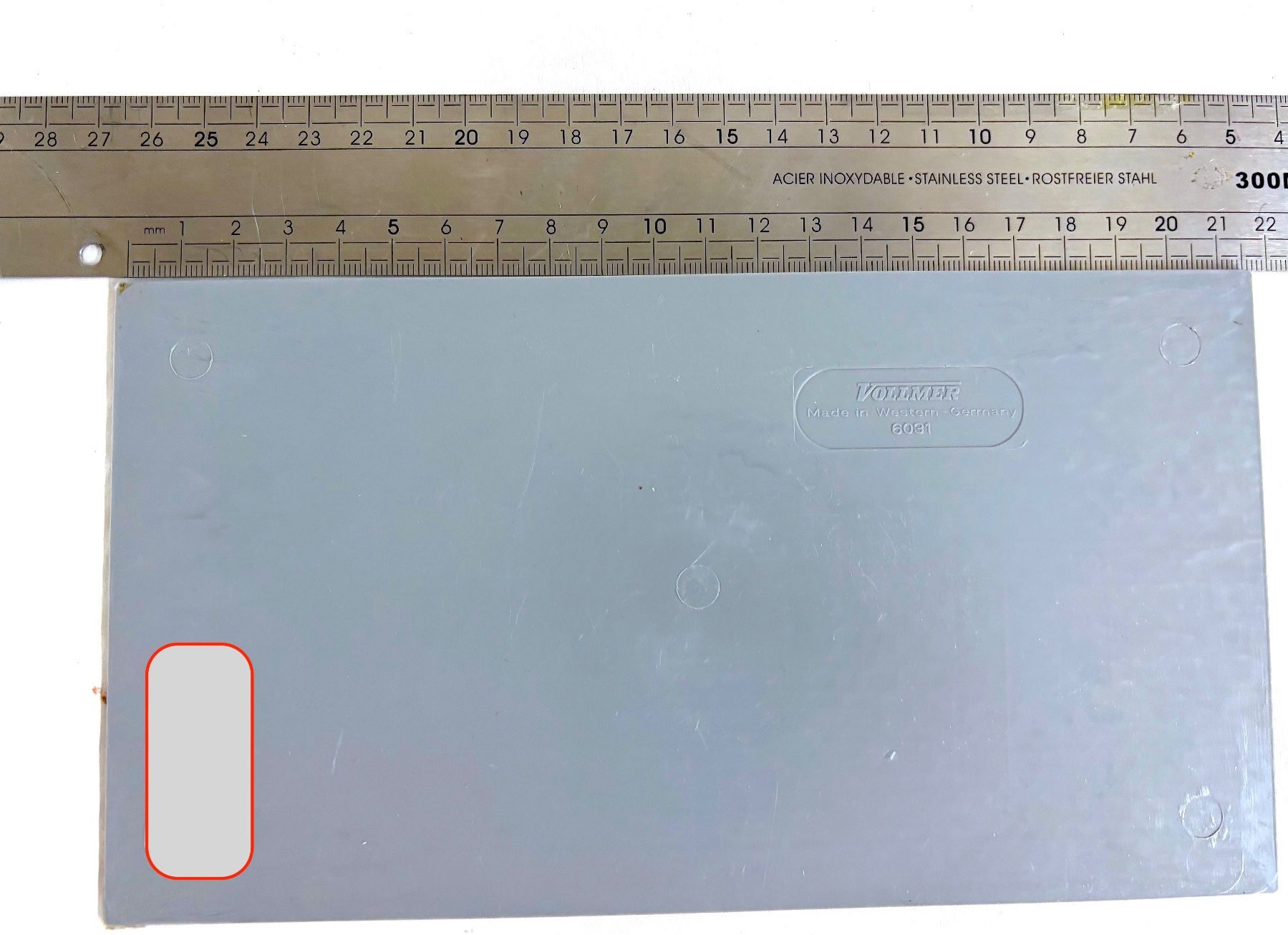 Vollmer Modellini di ferrovie: VOLLMER 6025 Dachplatte ODER Mauerbau/Tunnel Spur H0 – Nuovo e nell'imballaggio originale da Ipsach venduto da locky55 1