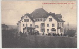 Ak Kreisspital Wetzikon Einweihung 1910 ZH