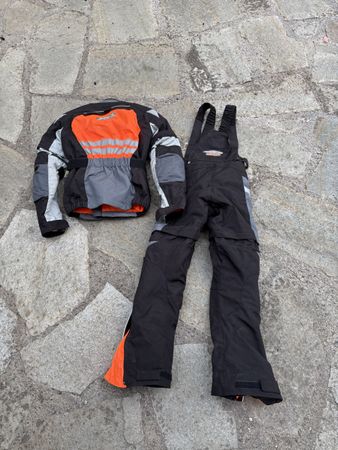 Motorrad Anzug Difi Grösse 128-140 verstellbar wasserdicht 