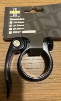 Sattelklemme UNO 31.8mm Schnellspanner Neu