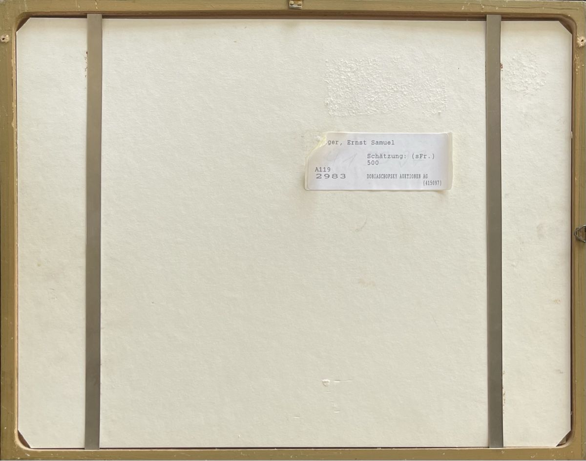 Gemälde: Ernst Samuel Geiger (1876-1965) – Gebraucht aus Grosshöchstetten von Perle1951 3