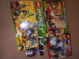 LEGO Ninjago Sets 9450 9446 (vollständig) + 2506 2263