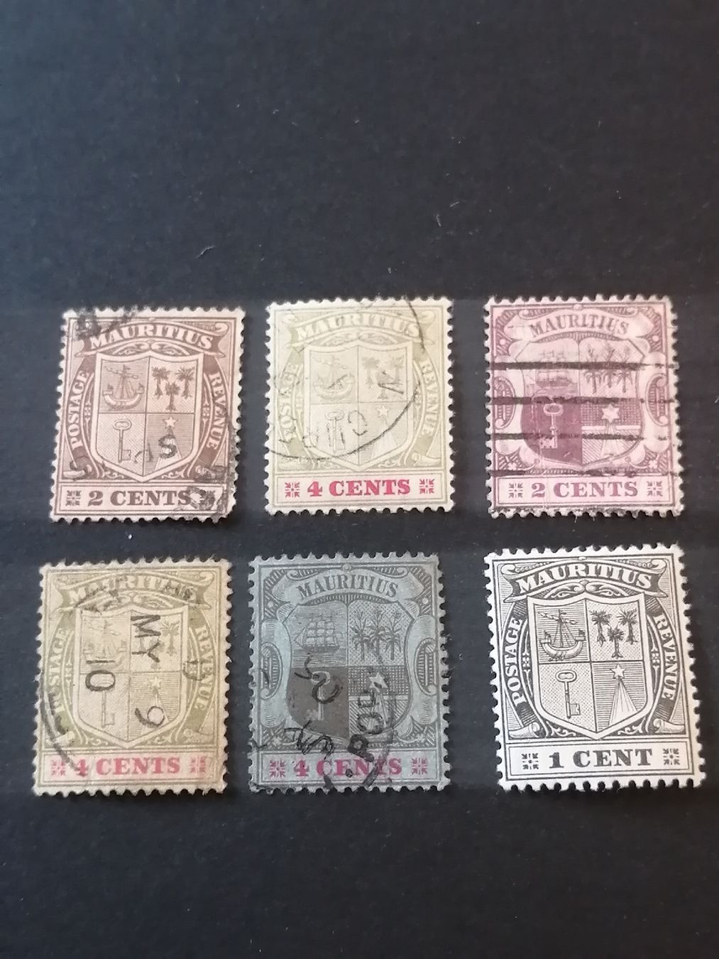 Tous les timbres: 6mal Mauritius  – D'occasion à Happerswil par tschergi