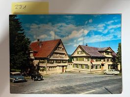 Ansichtskarte Gasthof Freihof Nesslau SG, alt