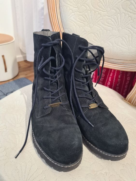 Deerberg Scarpe da donna: Schwarze Schnürstiefel Gr. 39 - Deerberg – Usato da Basel venduto da nad_xnd8
