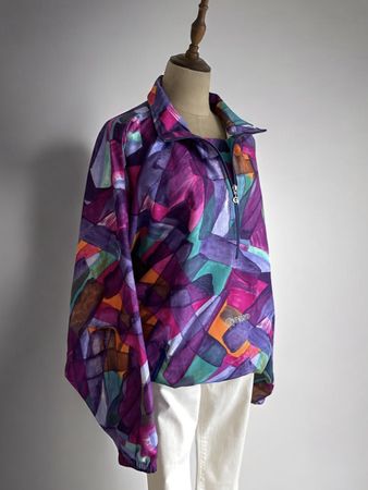GONSO Vintage Windbreaker 90s Tactel Jacke Gr. M/L Y2K Style