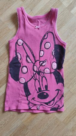 Süsses "Minnie Mouse" Shirt mit ✨Glitzer  (Gr. 92/98)