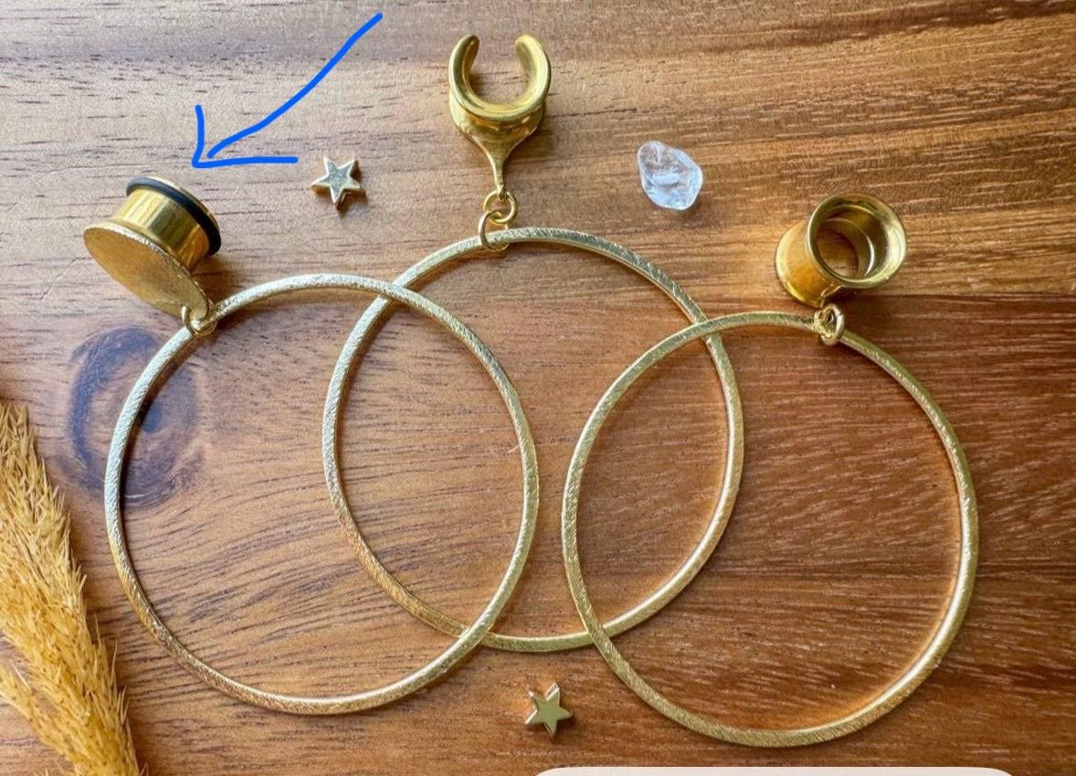Gioielli per piercing: Ear Plug 10mm – Nuovo e nell'imballaggio originale da Jona venduto da hermadam