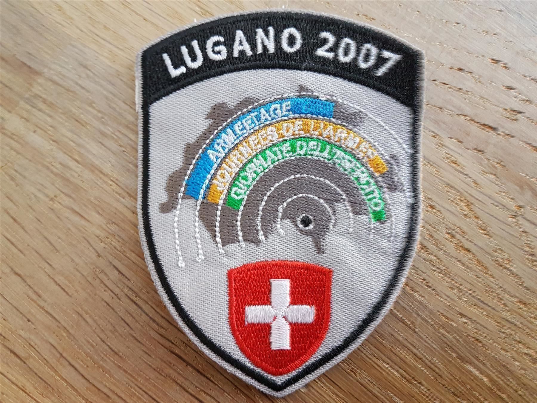 Plaquettes & Badges: Badge Lugano 2007 Armeetage – Neuf (Voir description) à Erlinsbach par S700