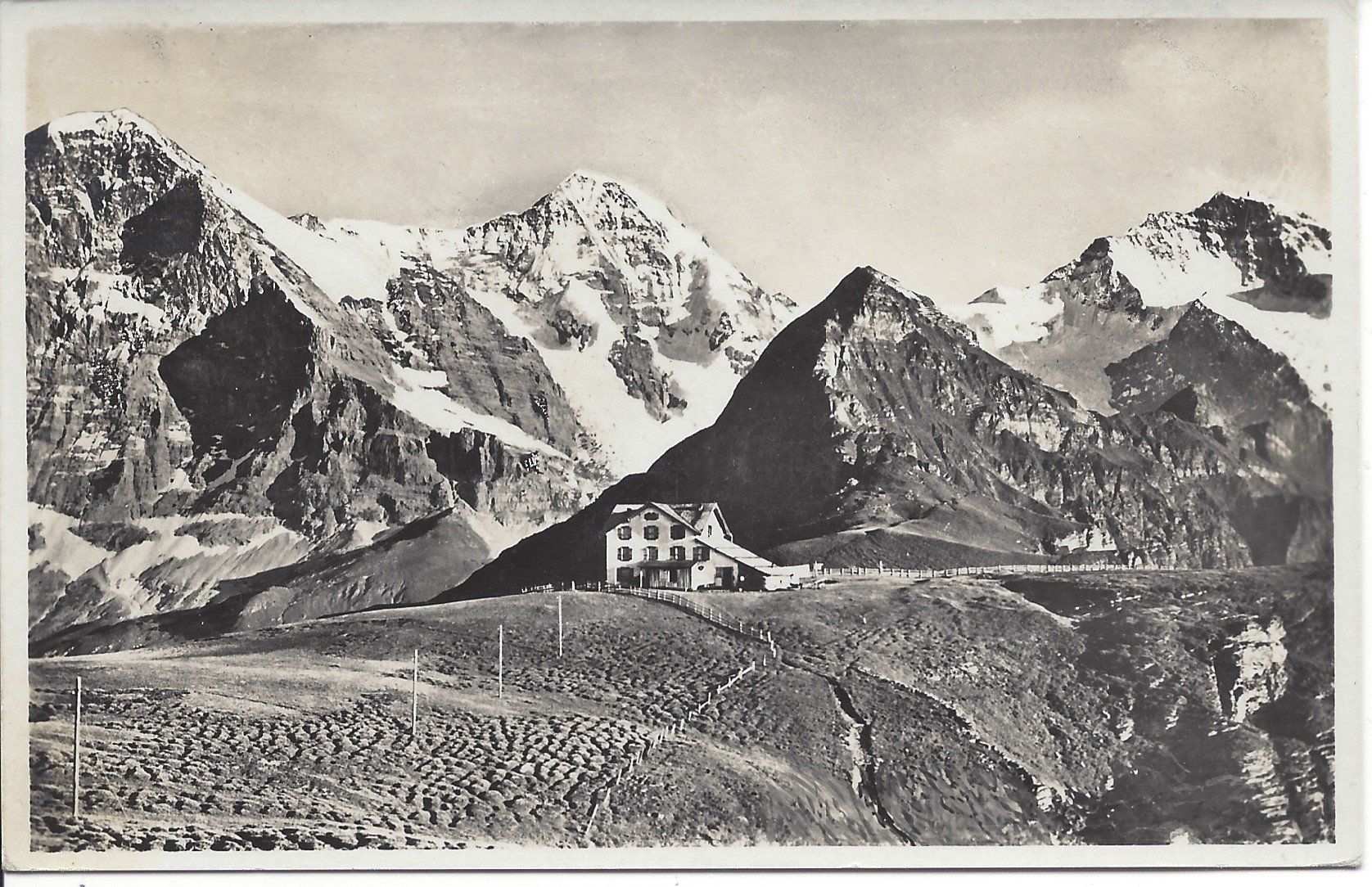 Cartoline postali: Ansichtskarte Hotel Männlichen – Usato da Embrach venduto da Illingen13