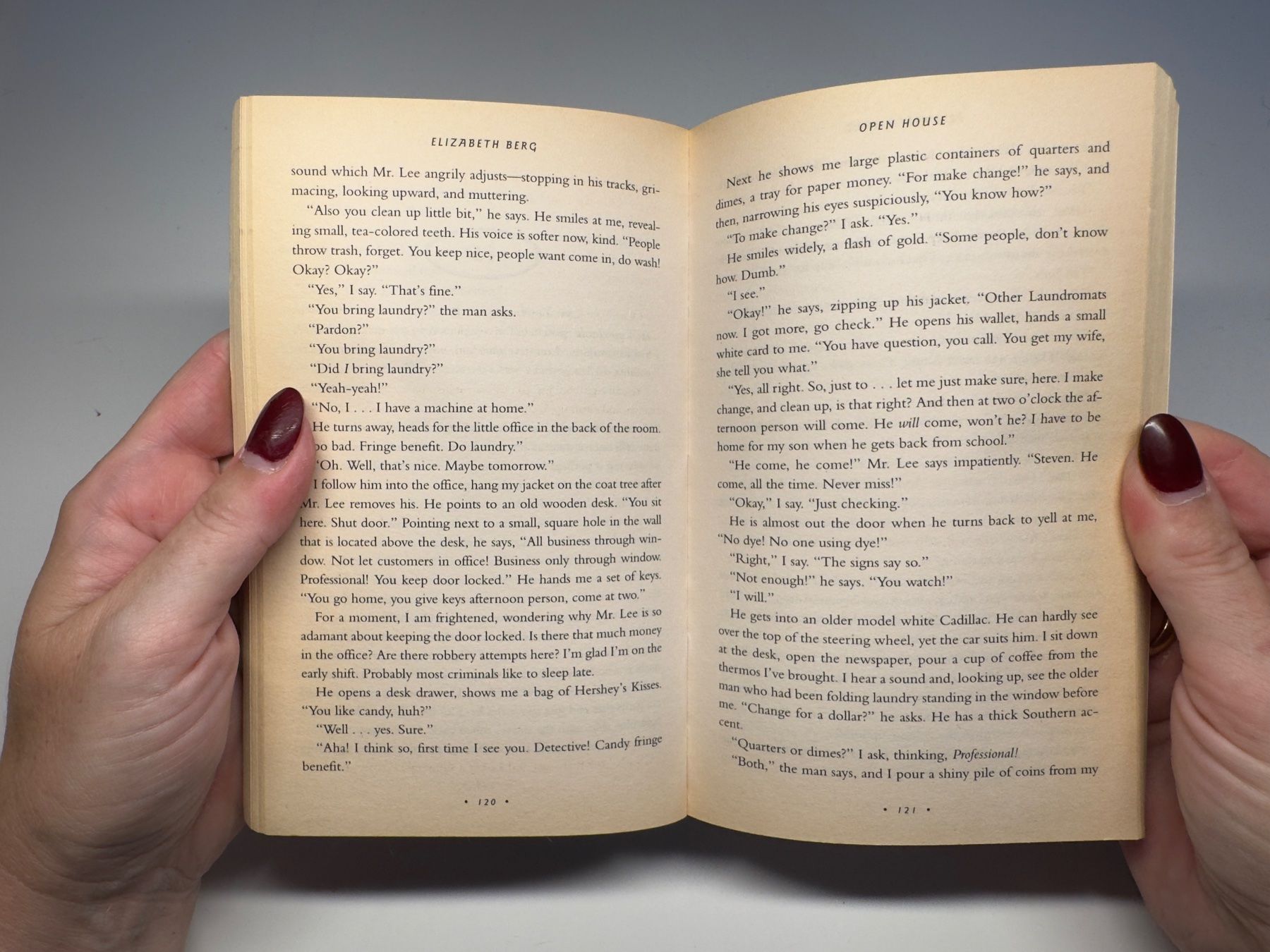 Libri: NOVEL: Elizabeth Berg, Open house – Usato da Grosswangen venduto da English_books 6