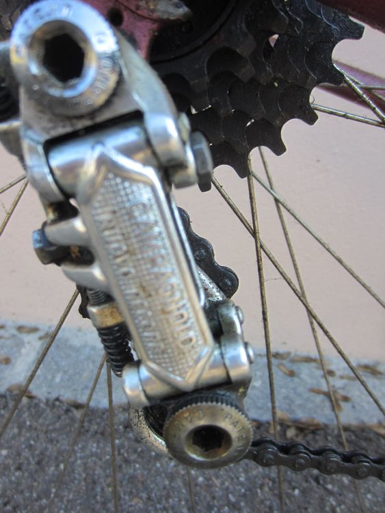 Embout De Pompe Vélo Vintage Campagnolo – Chrome, Adaptateur Cadre