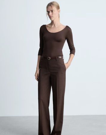 🤩MANGO NEUE KOLLEKTION LANGARM TOP SCHWARZ 15.- STATT 35.-