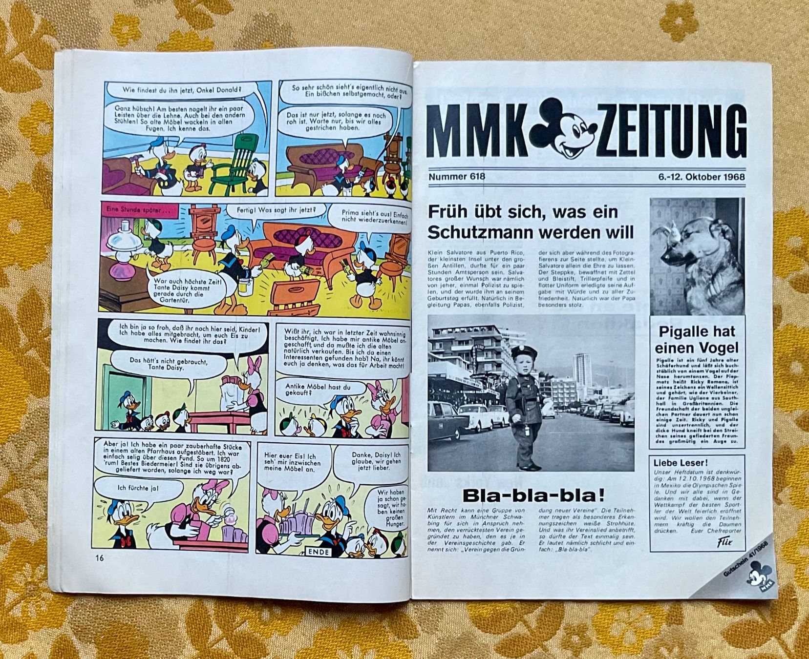 Comics: Micky Maus Heft Nr 41 von 1968 – Gebraucht aus Endingen von nathan05 5