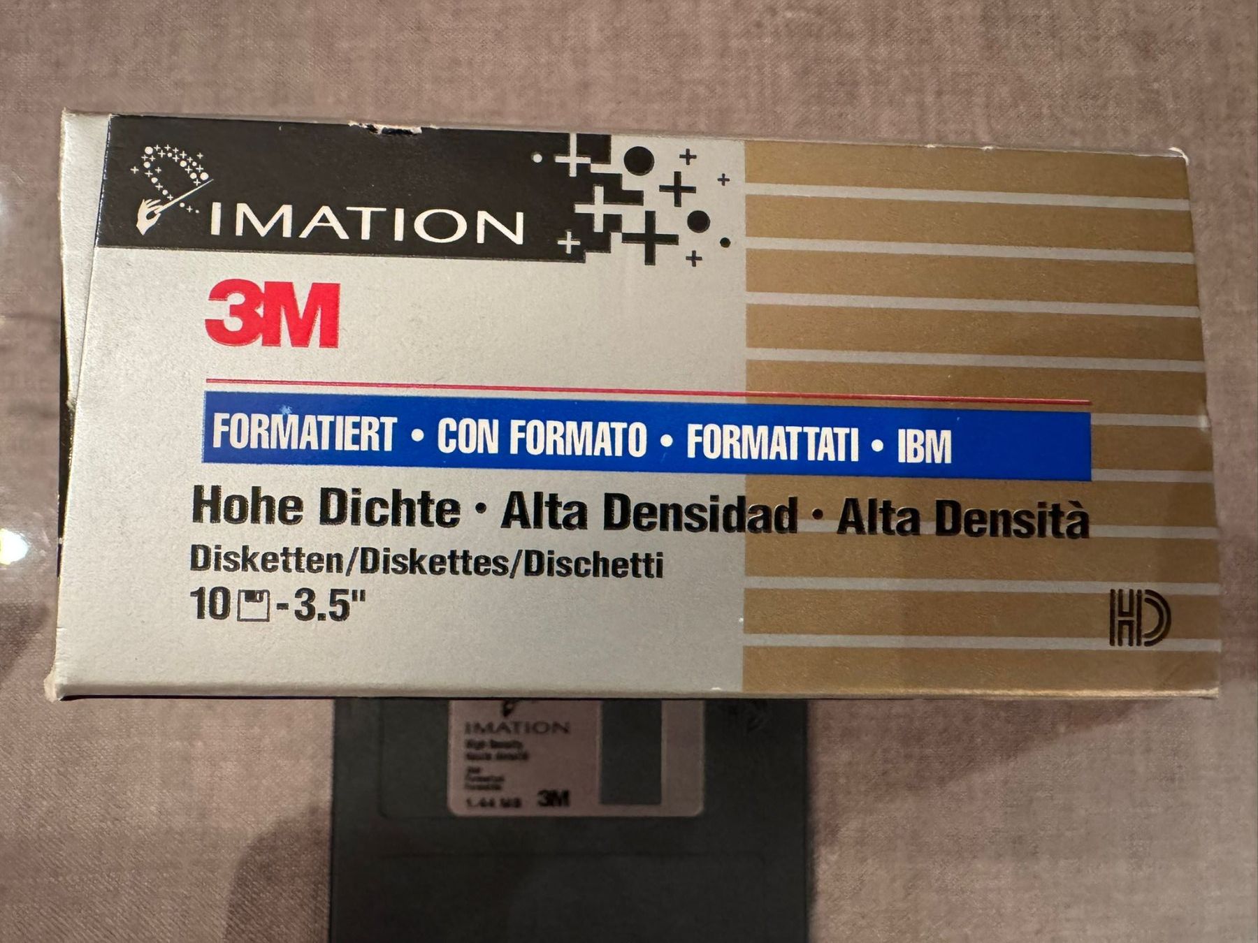 Schallplatten: Pack of 5x Blank IMATION 3M Disquettes High-Density – Neu (gemäss Beschreibung) aus Zürich von aygo_a 4