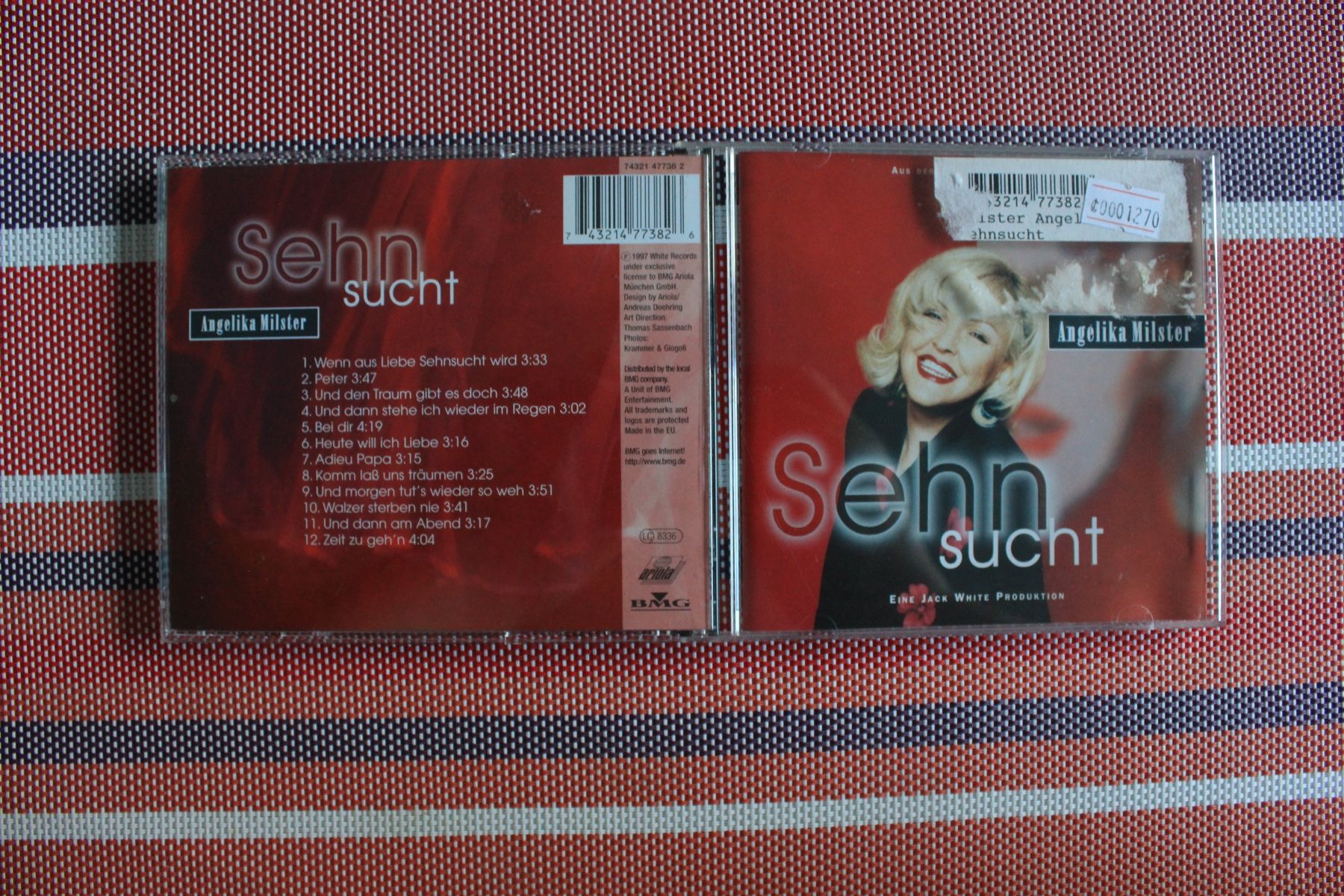 CDs: Sehnsucht von Angelika Milster | CD | – Gebraucht aus Geroldswil von CD-Verkauf-2022
