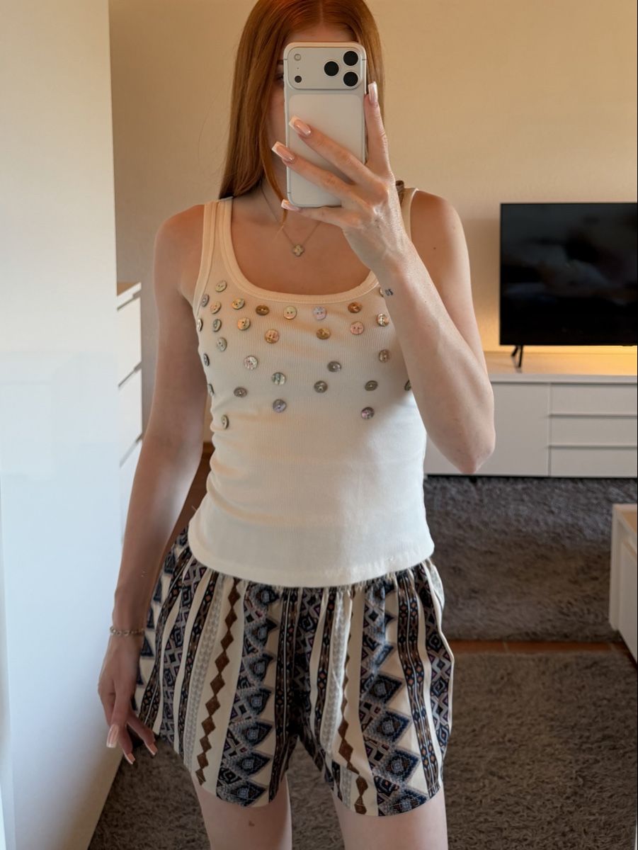 Hosen: Shorts mit Muster – Neu (gemäss Beschreibung) aus Frümsen von laura002