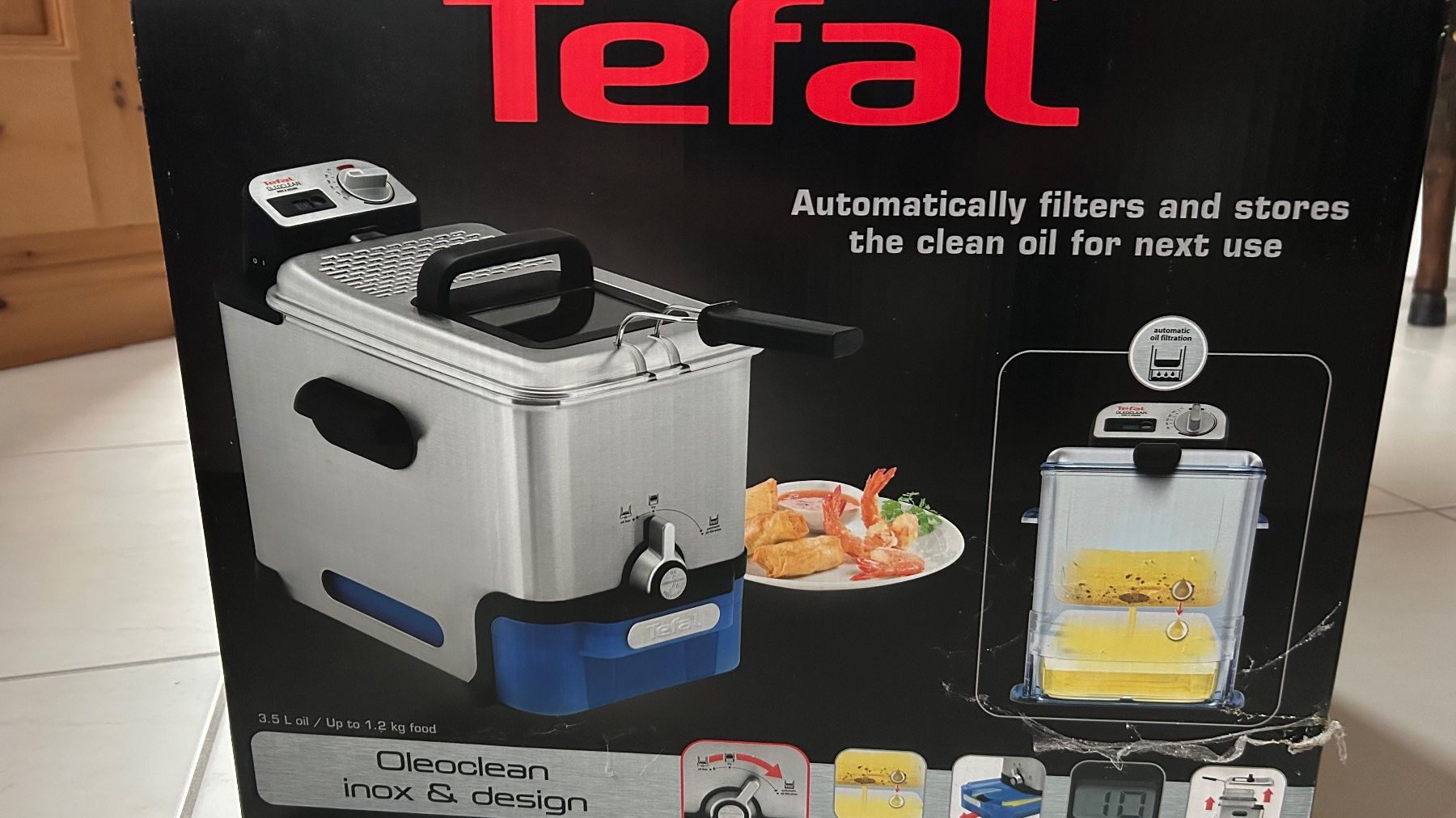 Tefal Elettrodomestici da cucina: TEFAL Fritteuse OLeoclean – Nuovo e nell'imballaggio originale da Amden venduto da Songbird7