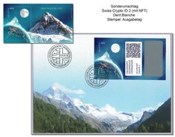 Swiss Crypto 1.0 ID 2 (mit NFT) FDC Stempel vom Ausgabetag