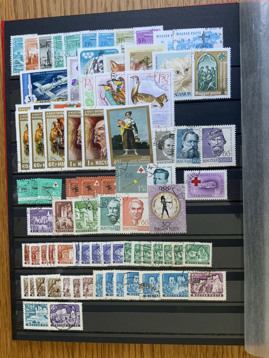 Tutti i francobolli: Briefmarken Album Ungarn – Usato da Binningen venduto da chr_cr5n 9