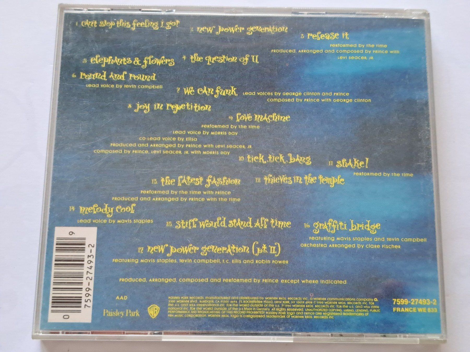 CD: Cd Prince Graffiti - Bridge – Usato da Pully venduto da bro_n52j 1