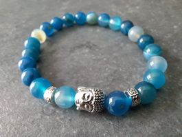 Bracelet en perles d'agathe