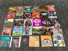 Grosse Schallplattensammlung Vinyl ca.65 stk.