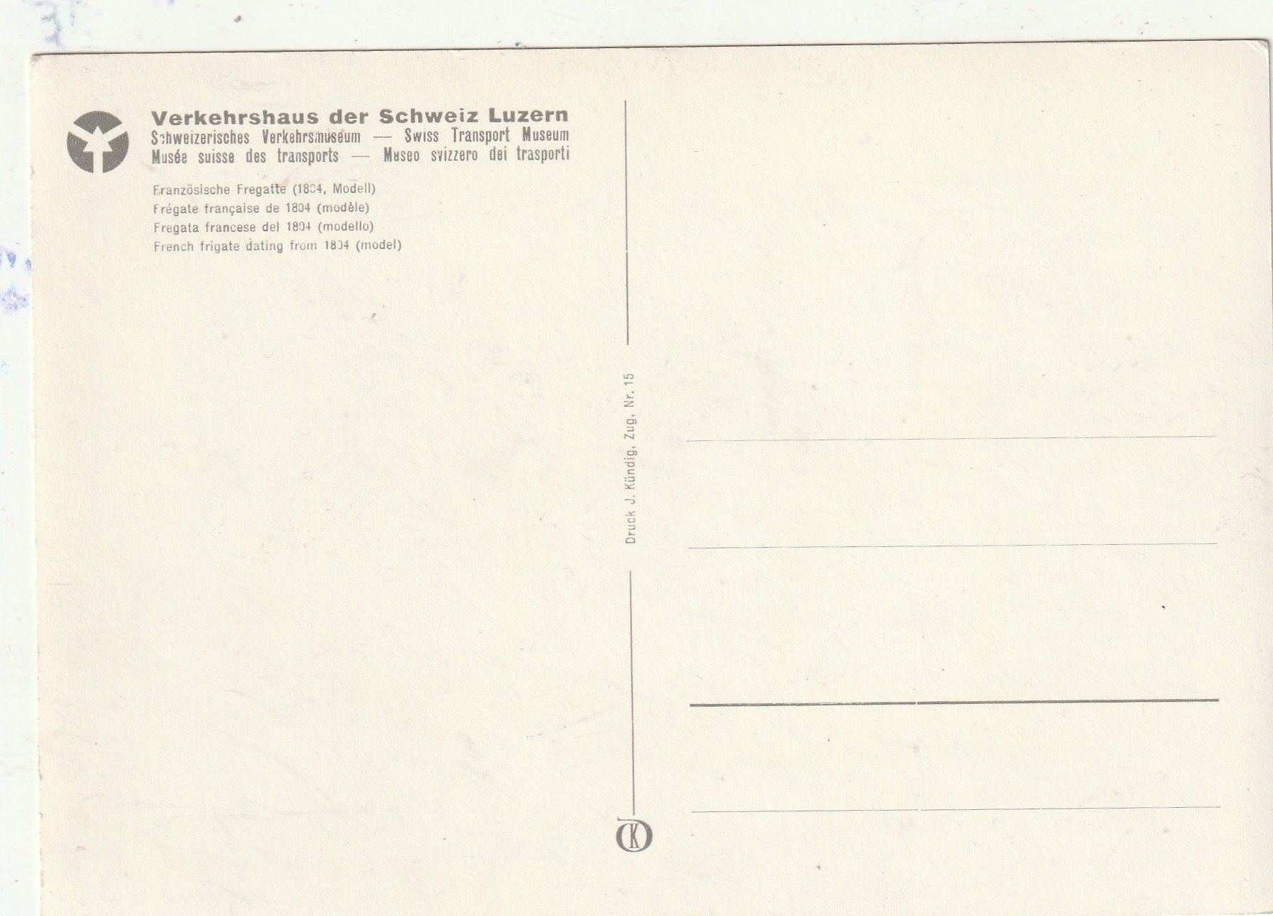 Cartoline postali: Segelschiff – Usato da Lumbrein venduto da made02 1