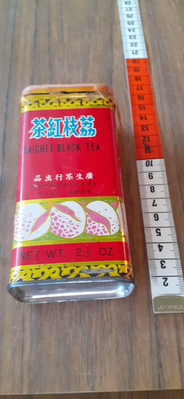 AluBox Barattoli: Blechdose China Laichee Black Tea – Usato da Mörschwil venduto da wunderkiste44 6
