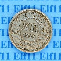 CHF___0.50 1929 -vz 50 Rappen