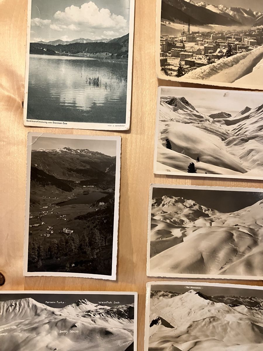 Cartoline postali: Konvolut alte Ansichtskarten Davos 11 Stück – Usato da Bauma venduto da Baumer71 3
