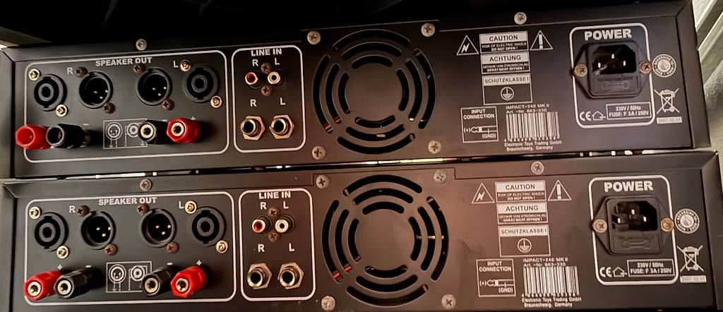 Amplificateurs: Amplificatori PA Hollywood Impact-240 Mk II – D'occasion à Riazzino par ste_p59z 1