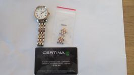 Certina Damenuhr DS Podium/LR/A/BICO/White Mop Dial Automat