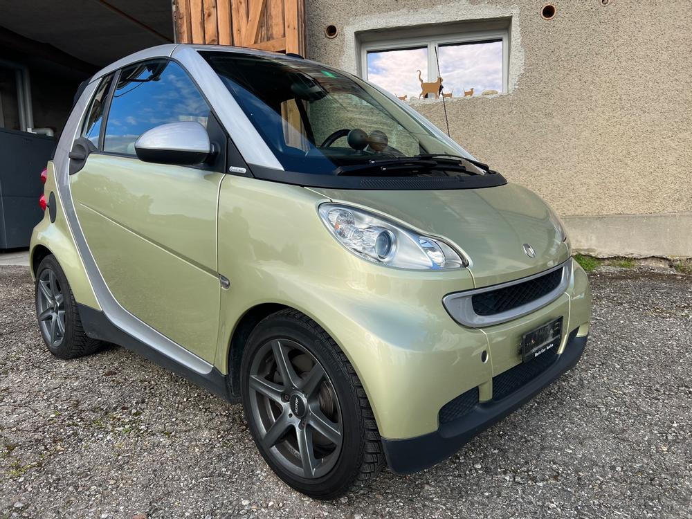 Smart Fortwo Cabrio mhd Limited three 2010 mit 104'000km