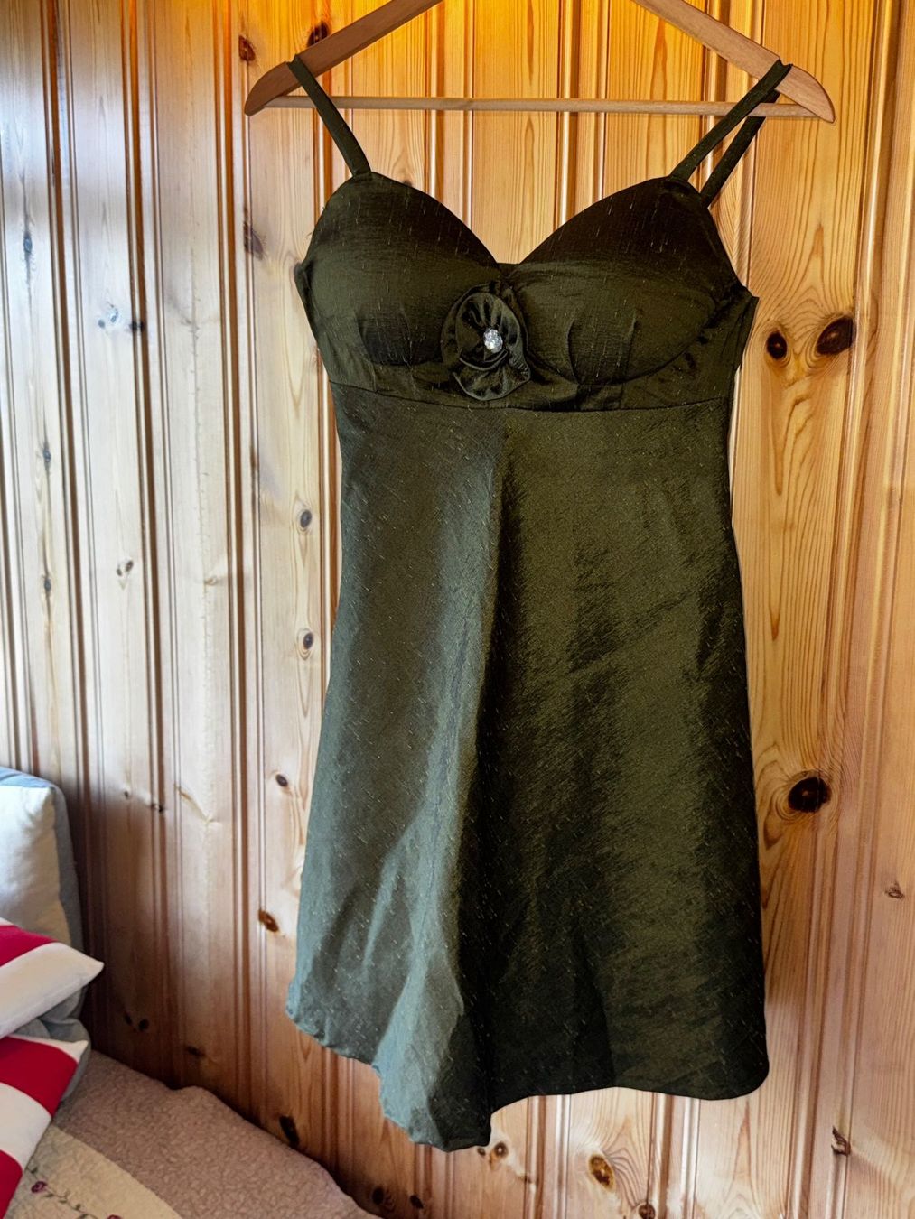 Vestiti: Robe bustier en soie sauvage taille env. M – Usato da Ovronnaz venduto da Etagne68