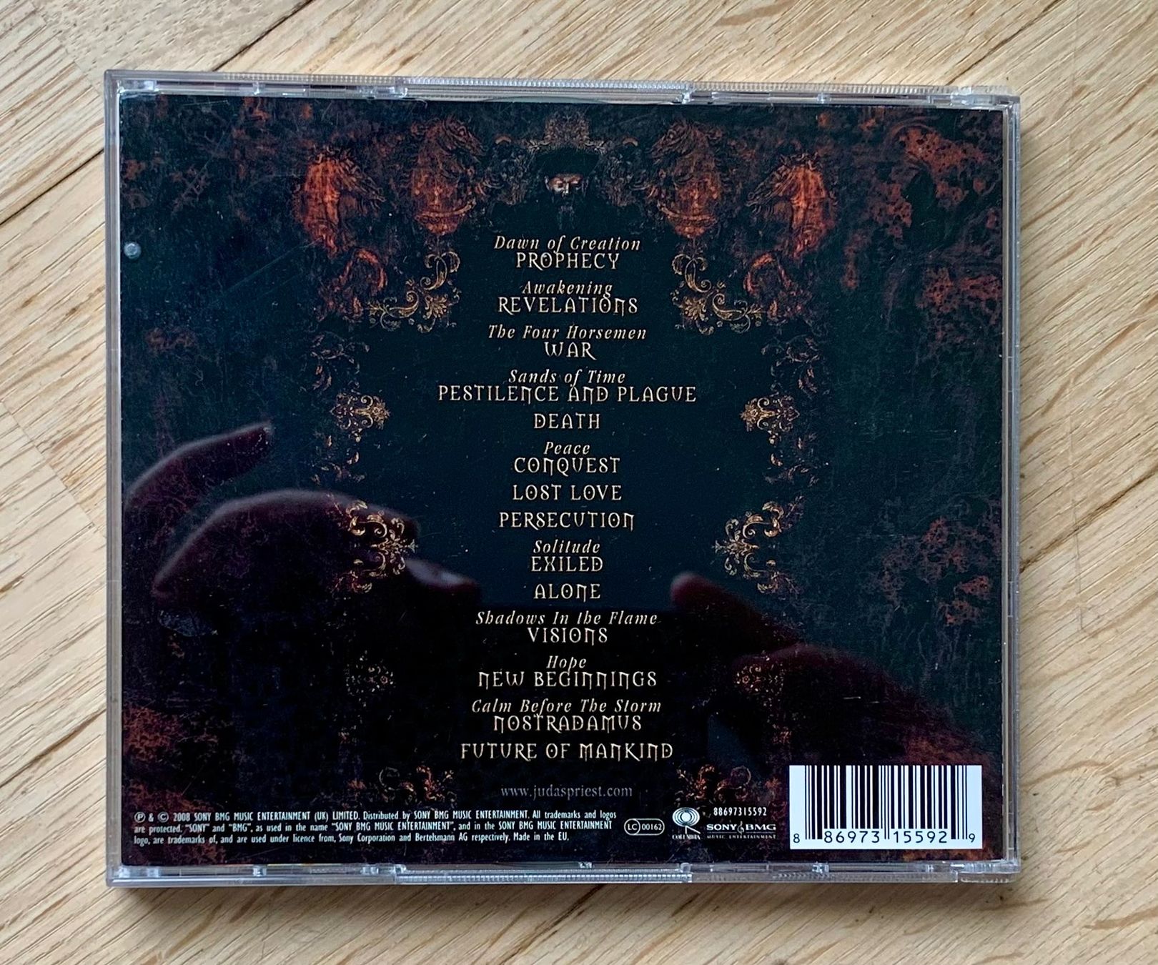 CD: Judas Priest Nostradamus – Usato da Zürich venduto da Fieber 3