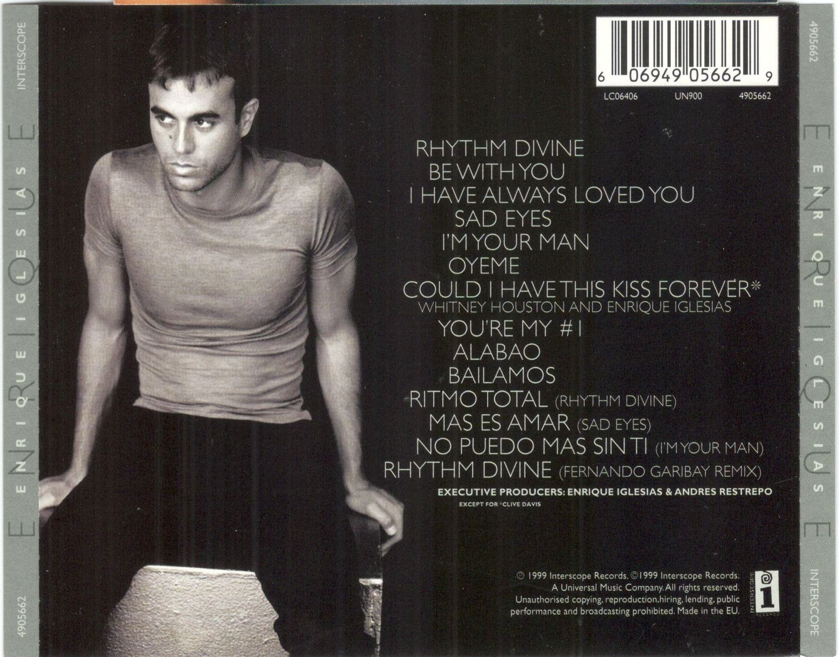 CDs: Enrique Iglesias CD Enrique – D'occasion à St. Margarethen TG par ursk10 1