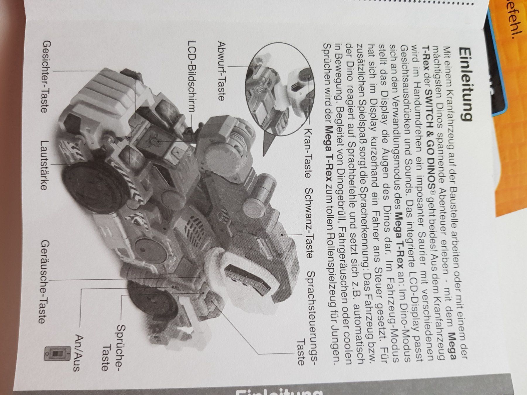 Vtech Giocattoli: Switch & Go Dinos Mega T-Rex Vtech – Usato da Trachslau venduto da Suslae 5