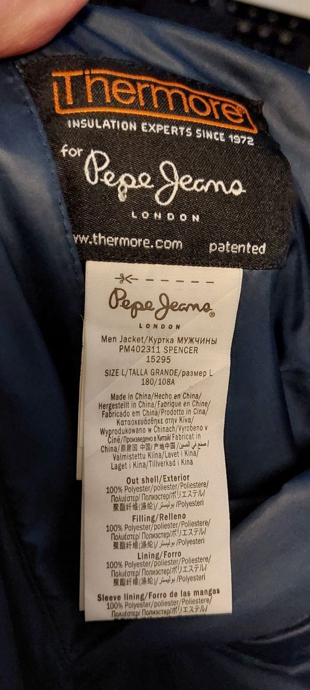 Pepe Jeans Giacche: Pepe Jeans Winterjacke – Nuovo (secondo la descrizione) da Schaffhausen venduto da Sazu8 3