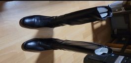 Leder Stiefel Moda di Fausto