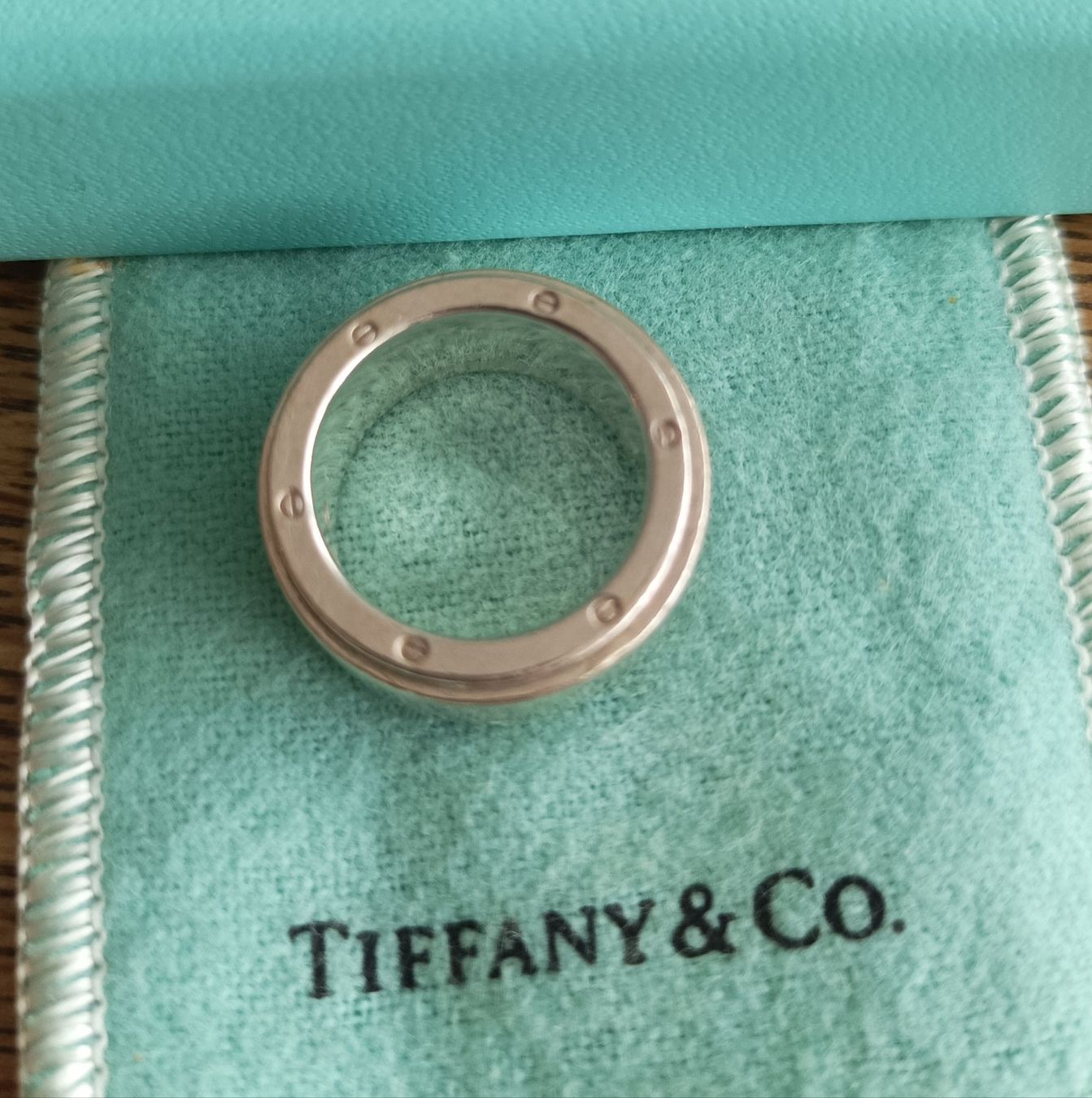 Tiffany & Co. Anelli: Tiffany & Co. Silberring 925 Gr. 47 – Usato da Buchs/SG venduto da ori_k6tq 3